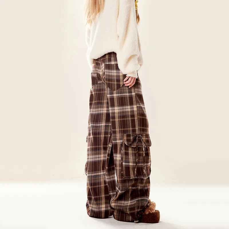 ZIRANSE Casual Pants Women's Coffee-5