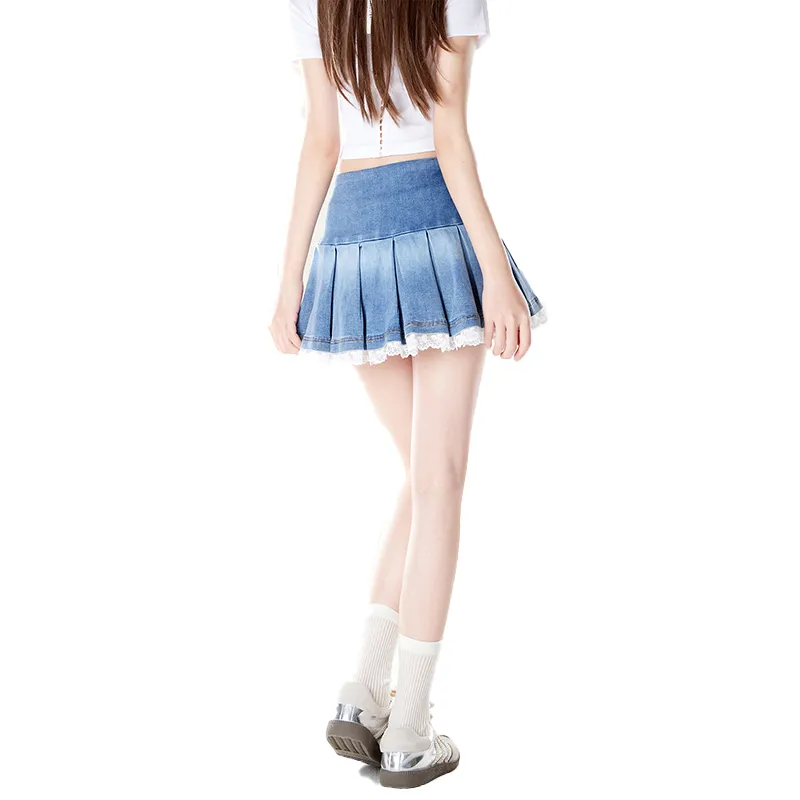ZIRANSE Denim Short Skirts Women's-1