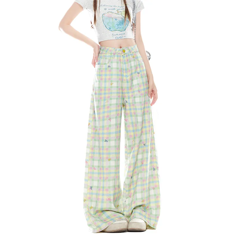 ZIRANSE Casual Pants Women's Green-5