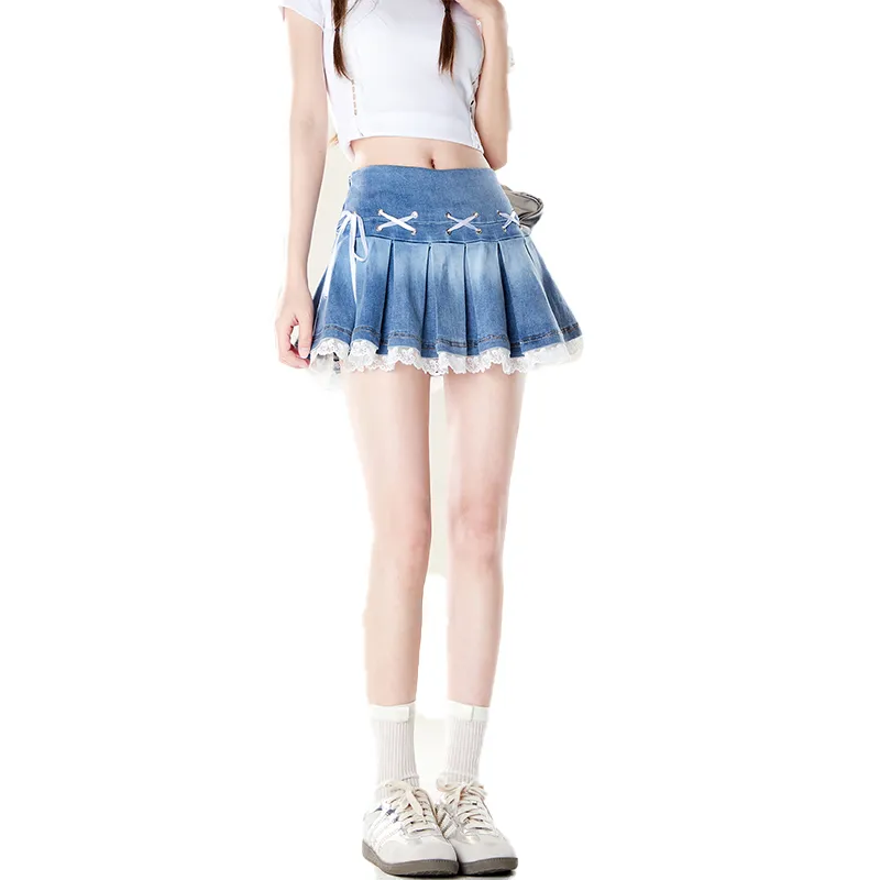 ZIRANSE Denim Short Skirts Women's-2