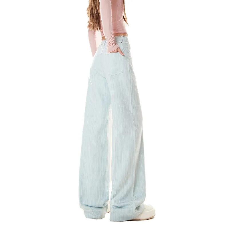 ZIRANSE Casual Pants Women's Blue-1
