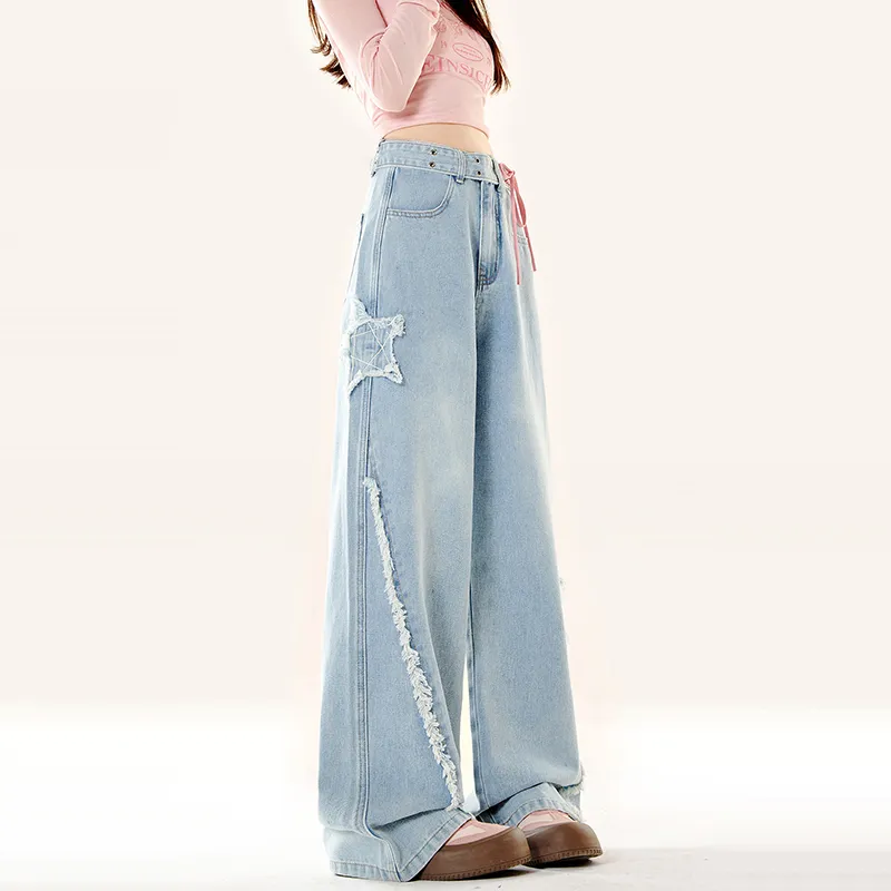 ZIRANSE Jeans Women's Blue-5