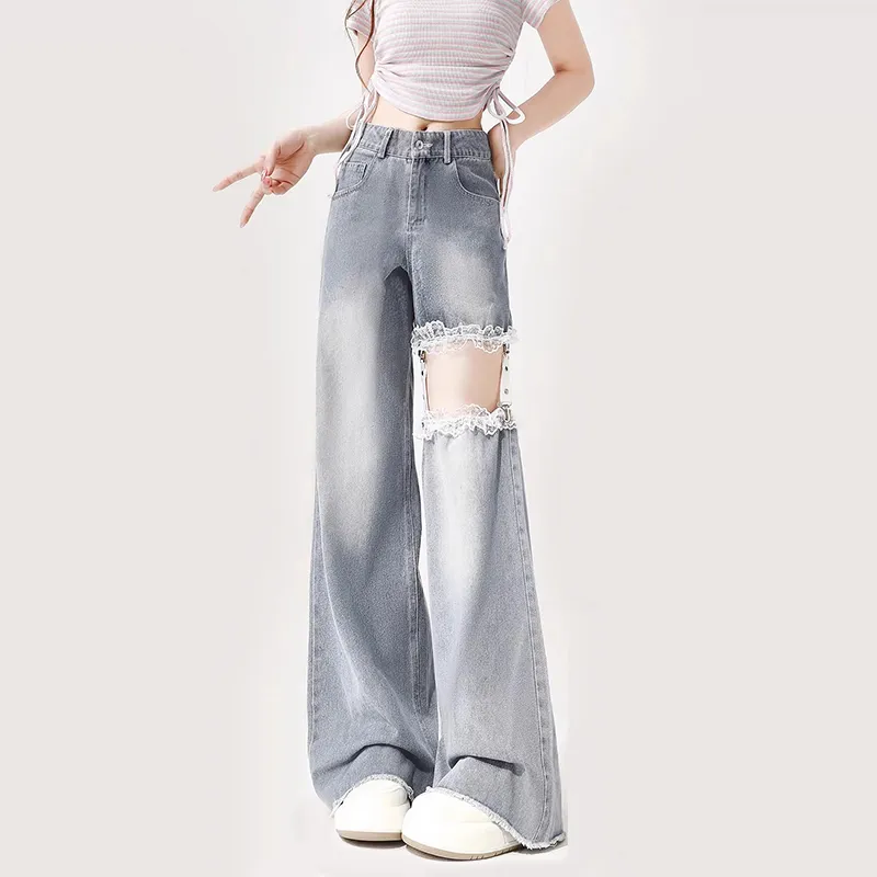 ZIRANSE Jeans Women's Blue-4