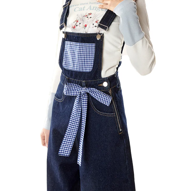 ZIRANSE Overalls Women's Blue-2