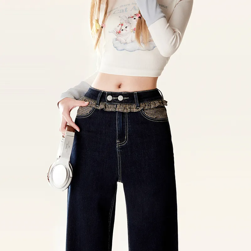 ZIRANSE Jeans Women's Blue-5