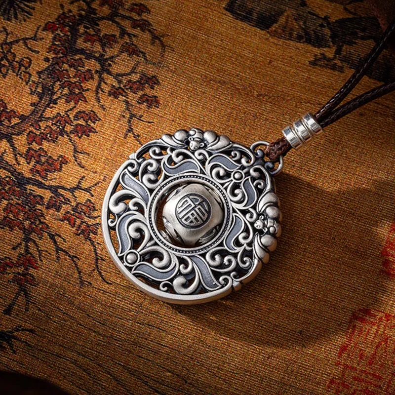 Bear Silversmith 999 Fine Silver Sterling Silver Necklace Unisex-1