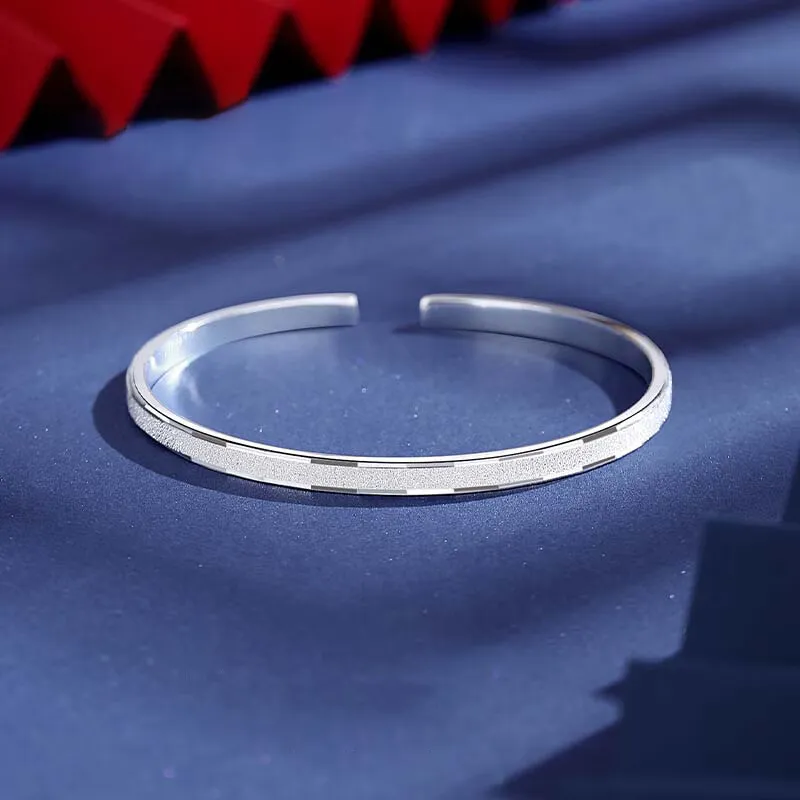 Bear Silversmith 999 Fine Silver Sterling Silver Bangle Women's-2