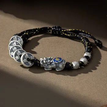 Bear Silversmith 999 Fine Silver Sterling Silver Bracelet Women's