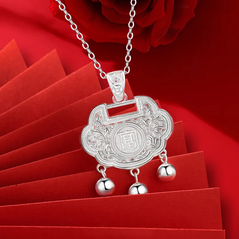 Bear Silversmith 999 Fine Silver Sterling Silver Necklace Women's-1