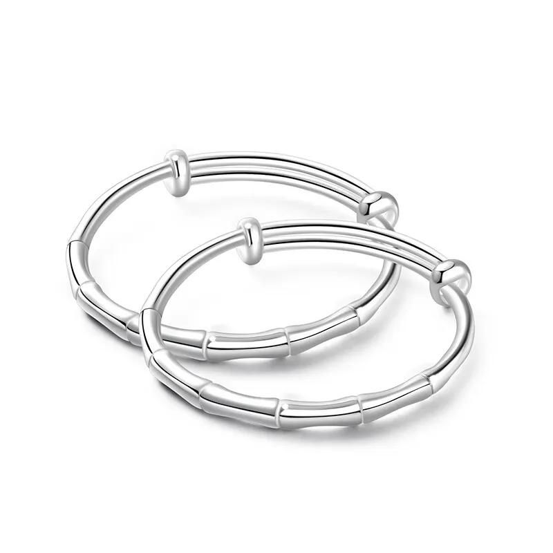 Bear Silversmith High Content Sterling Silver Sterling Silver Bangle Women's-3