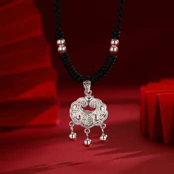 Bear Silversmith High Content Sterling Silver Sterling Silver Necklace Women's