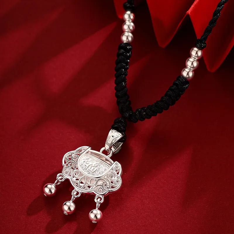 Bear Silversmith High Content Sterling Silver Sterling Silver Necklace Women's-3