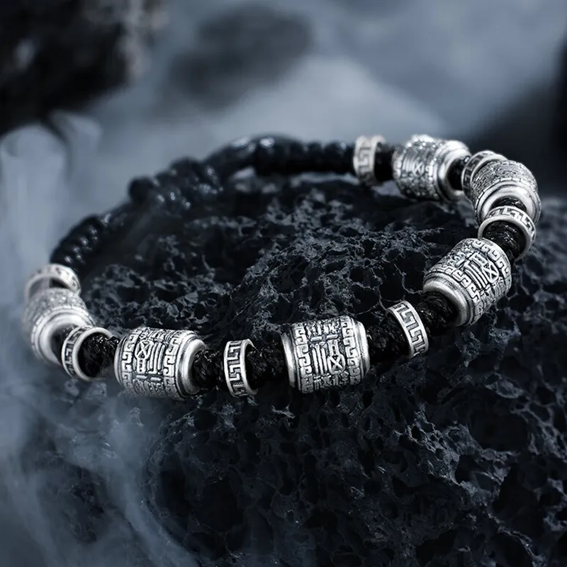 Bear Silversmith 999 Fine Silver Sterling Silver Bracelet Unisex-2