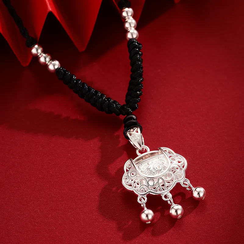 Bear Silversmith High Content Sterling Silver Sterling Silver Necklace Women's-4