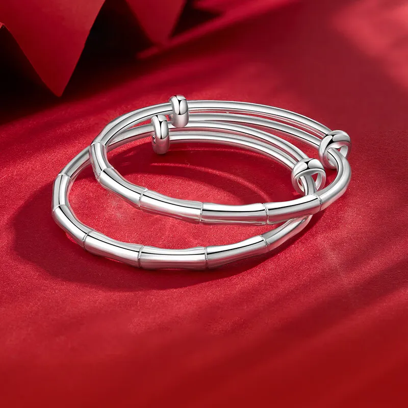 Bear Silversmith High Content Sterling Silver Sterling Silver Bangle Women's-0