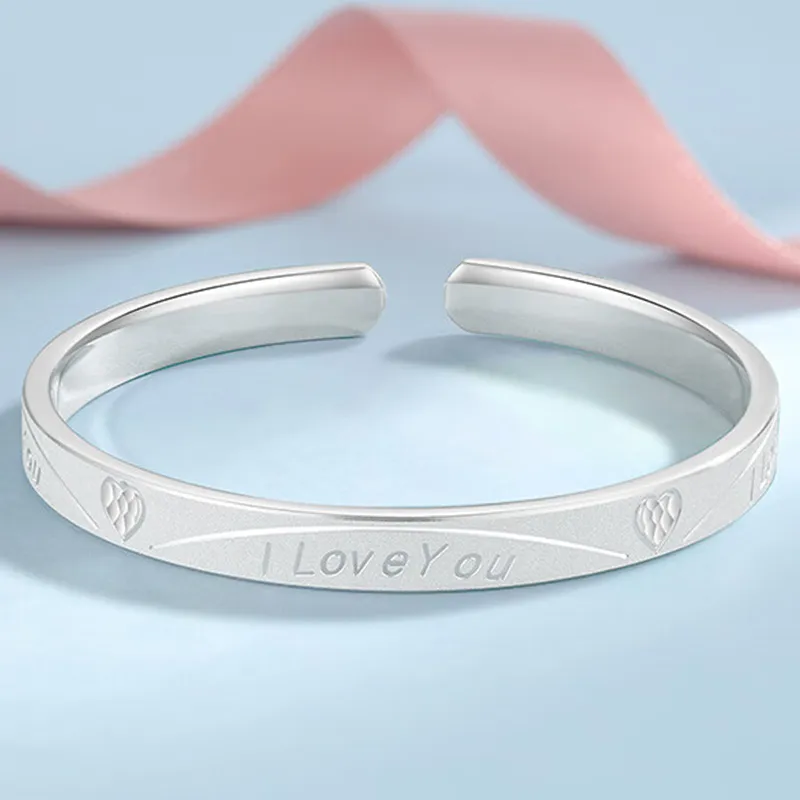 Bear Silversmith 999 Fine Silver Sterling Silver Bangle Women's-2