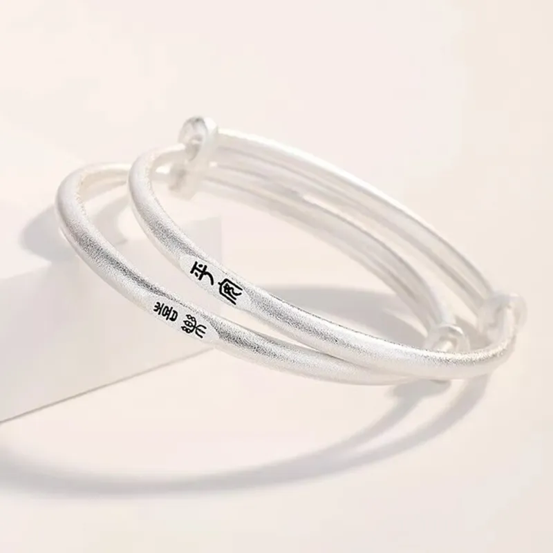 Bear Silversmith High Content Sterling Silver Sterling Silver Bangle Women's-7