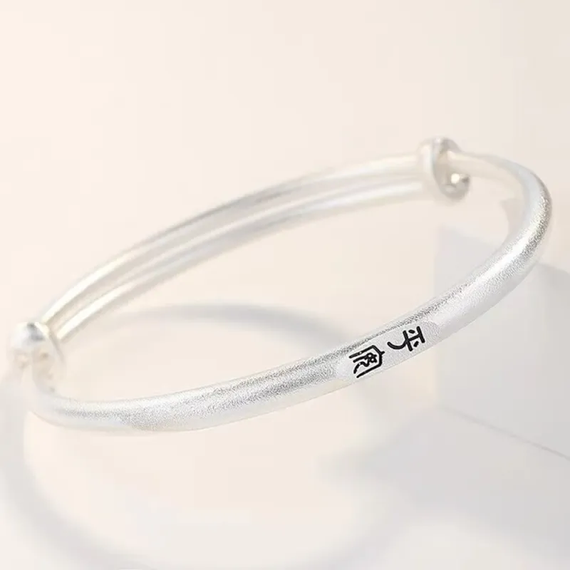 Bear Silversmith High Content Sterling Silver Sterling Silver Bangle Women's-2