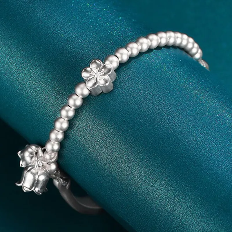 Bear Silversmith 999 Fine Silver Sterling Silver Bangle Women's-1