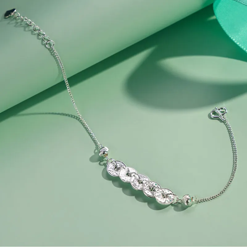 Bear Silversmith 999 Fine Silver Sterling Silver Bracelet Women's-4