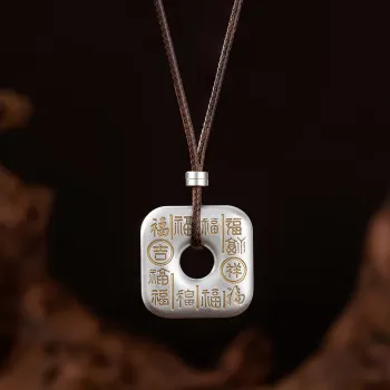 Bear Silversmith 999 Fine Silver Sterling Silver Necklace Unisex