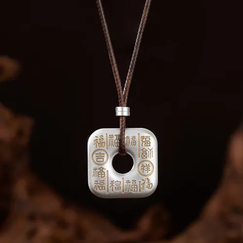 Bear Silversmith 999 Fine Silver Sterling Silver Necklace Unisex