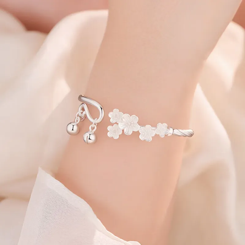 Bear Silversmith 999 Fine Silver Sterling Silver Bangle Women's-3