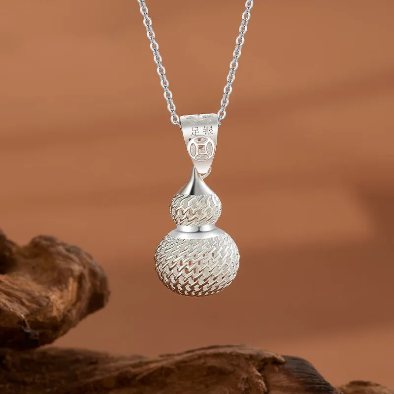 Bear Silversmith 999 Fine Silver Sterling Silver Necklace Women's-0