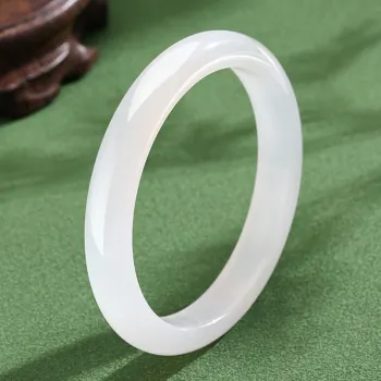 Bear Silversmith Chalcedony Bangles Women's