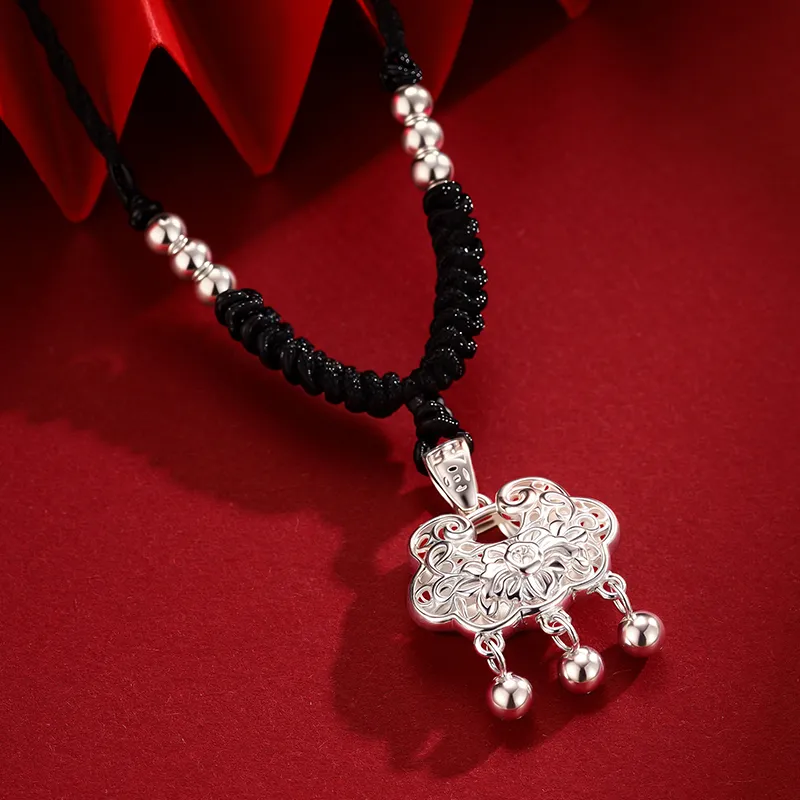 Bear Silversmith High Content Sterling Silver Sterling Silver Necklace Women's-3