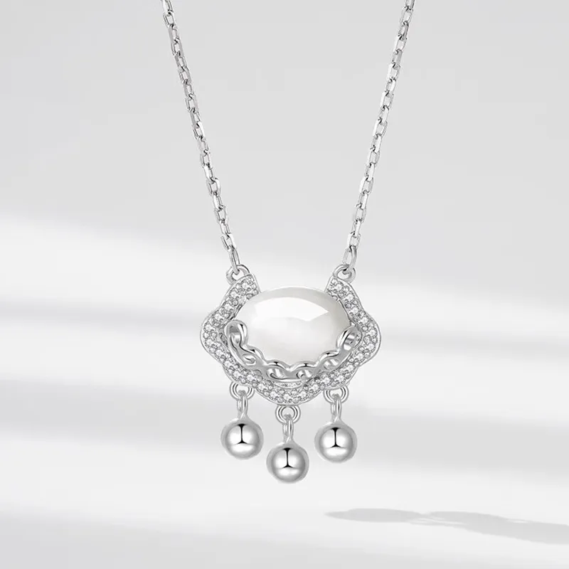 Bear Silversmith High Content Sterling Silver Sterling Silver Necklace Women's-2