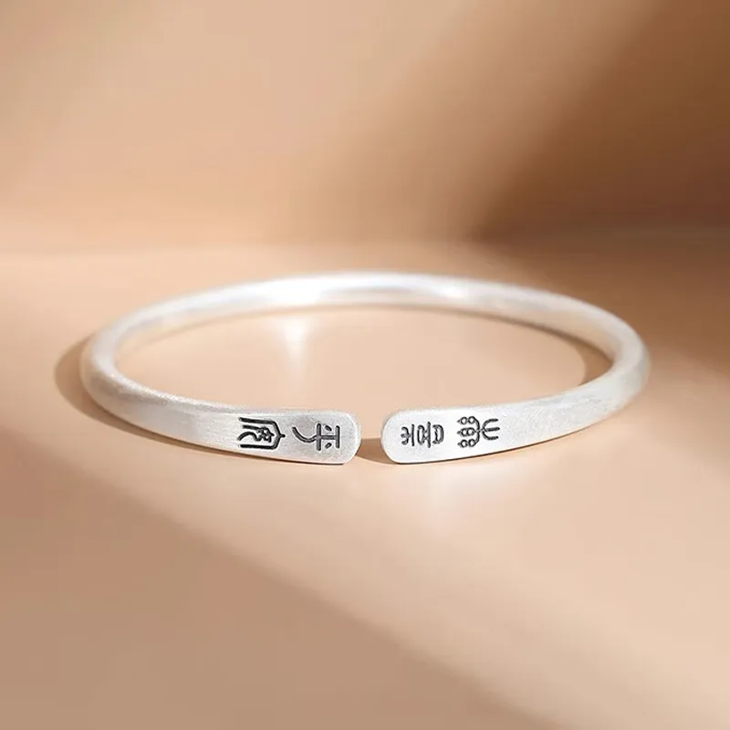 Bear Silversmith 999 Fine Silver Sterling Silver Bangle Women's-2