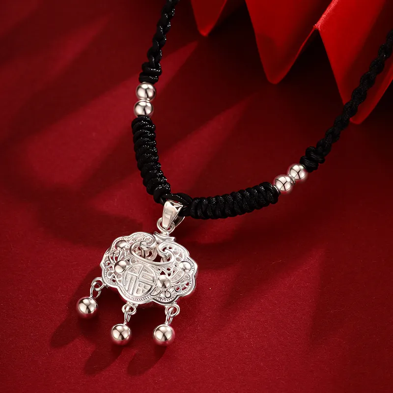 Bear Silversmith High Content Sterling Silver Sterling Silver Necklace Women's-2