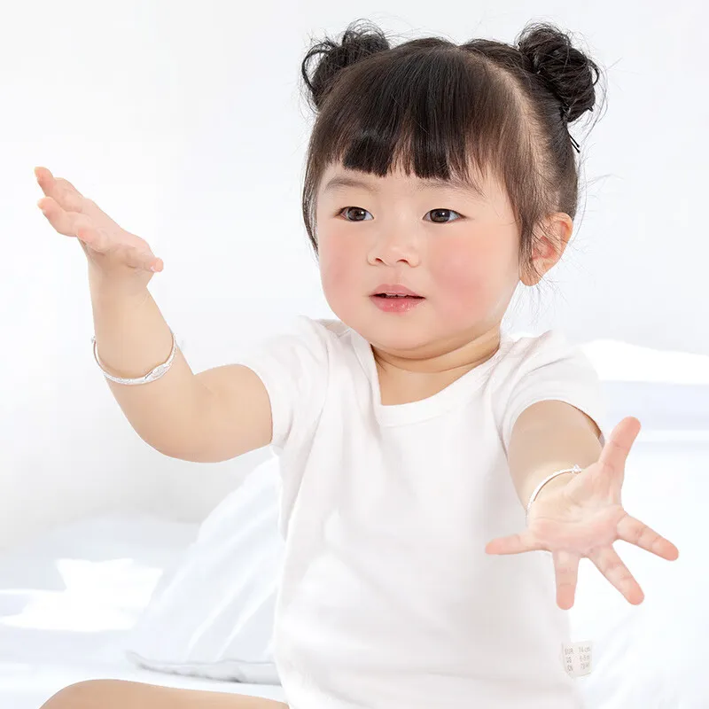 Bear Silversmith 999 Fine Silver Sterling Silver Bangle Kids'-5