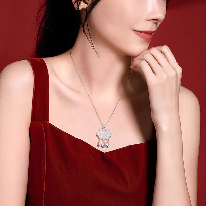 Bear Silversmith 999 Fine Silver Sterling Silver Necklace Women's-4