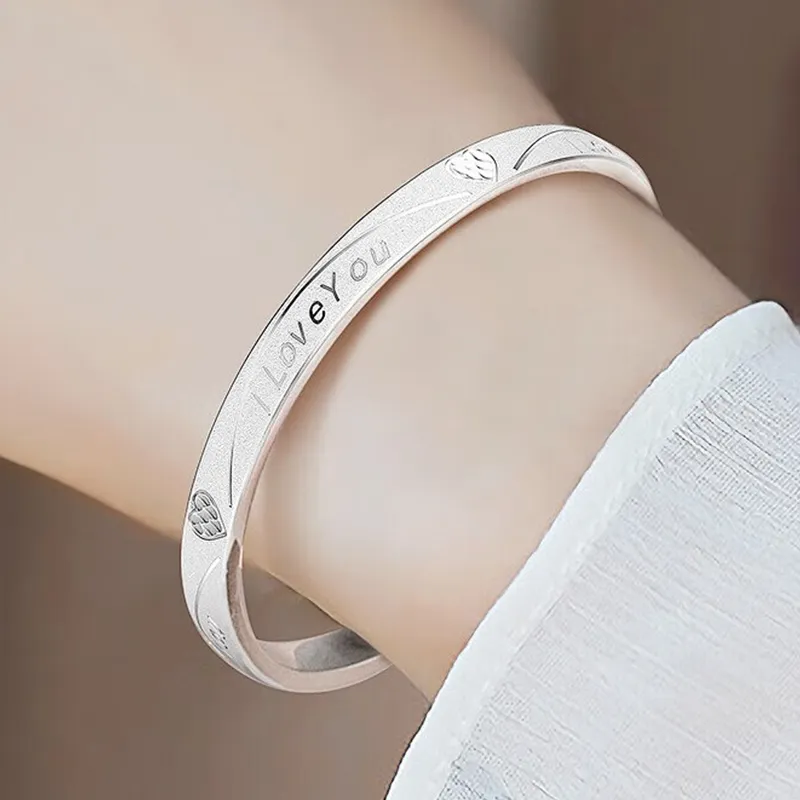 Bear Silversmith 999 Fine Silver Sterling Silver Bangle Women's-4
