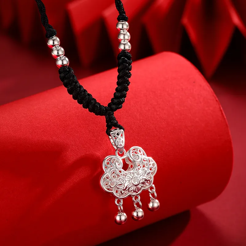 Bear Silversmith High Content Sterling Silver Sterling Silver Necklace Women's-1