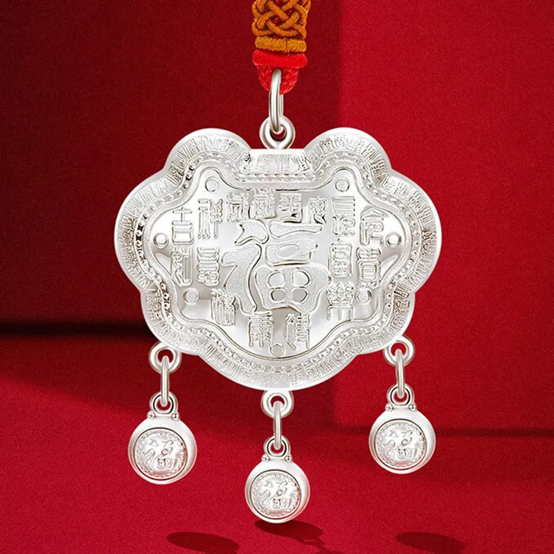 Bear Silversmith 999 Fine Silver Sterling Silver Necklace Women's-1