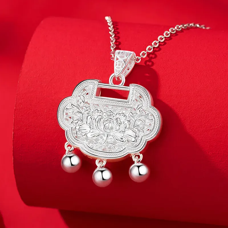 Bear Silversmith 999 Fine Silver Sterling Silver Necklace Women's-2