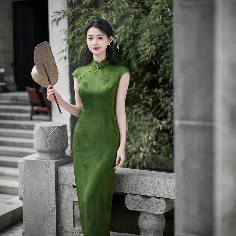 ENEESSI Cheongsam Women's Jasper-2