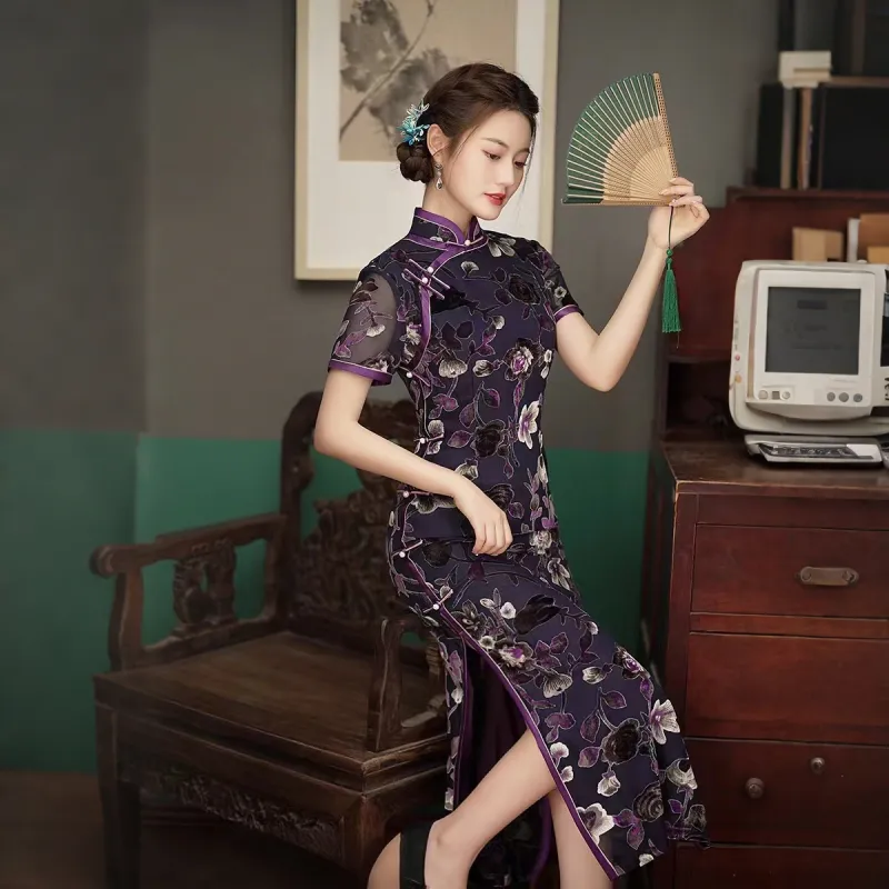 ENEESSI Cheongsams Women's-1
