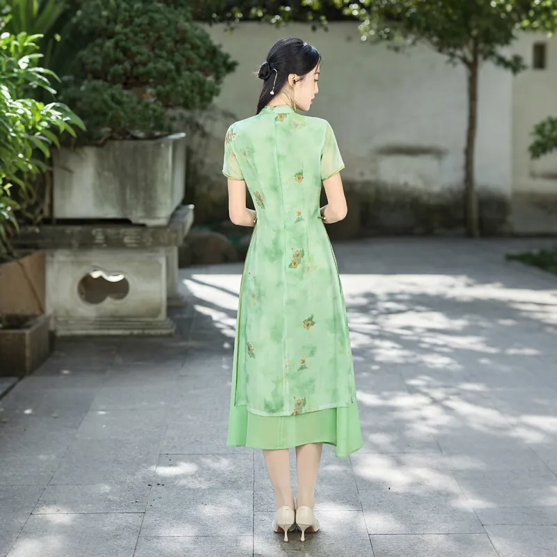 ENEESSI Spring Summer Release Cheongsam Women's-1