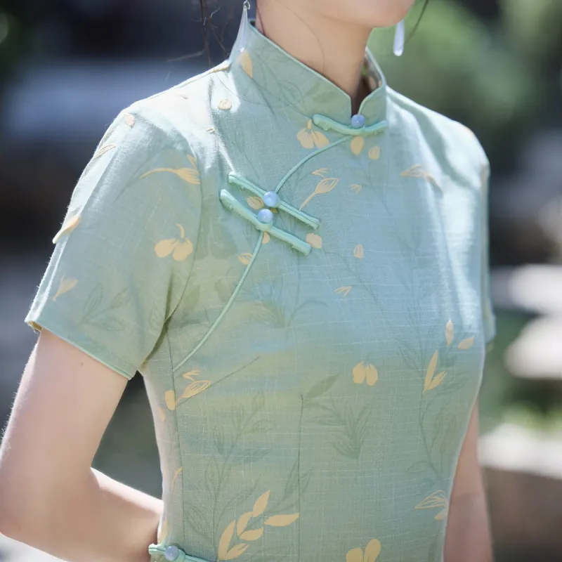 ENEESSI Summer Release Cheongsam Women's-7