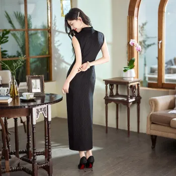 ENEESSI Spring Summer Release Cheongsam Women's Black