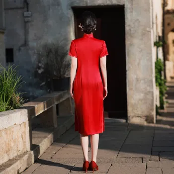 ENEESSI Cheongsams Women's Red