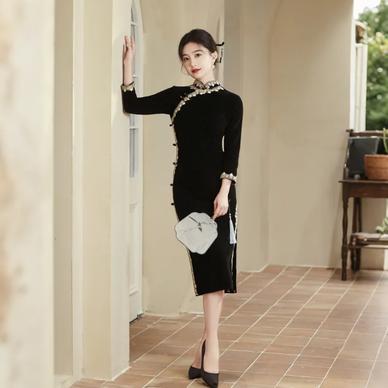 ENEESSI Cheongsams Women's-11