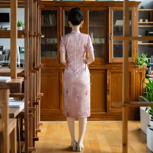 ENEESSI Cheongsams Women's Pink
