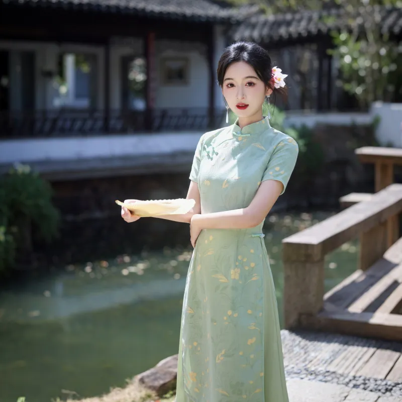 ENEESSI Summer Release Cheongsam Women's-6