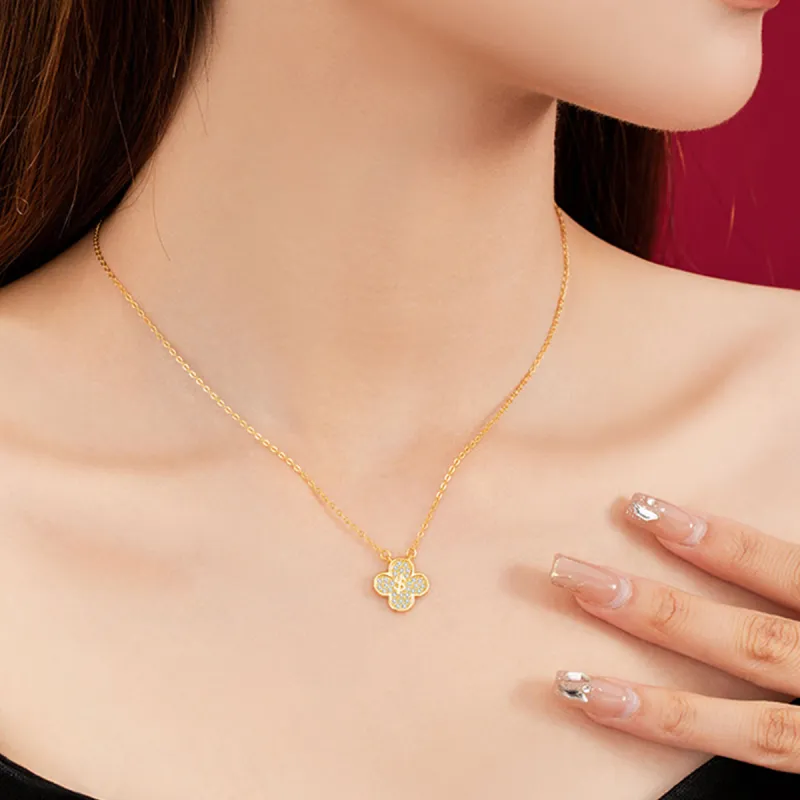 MGS 925 Sterling Silver Necklaces Women's-5