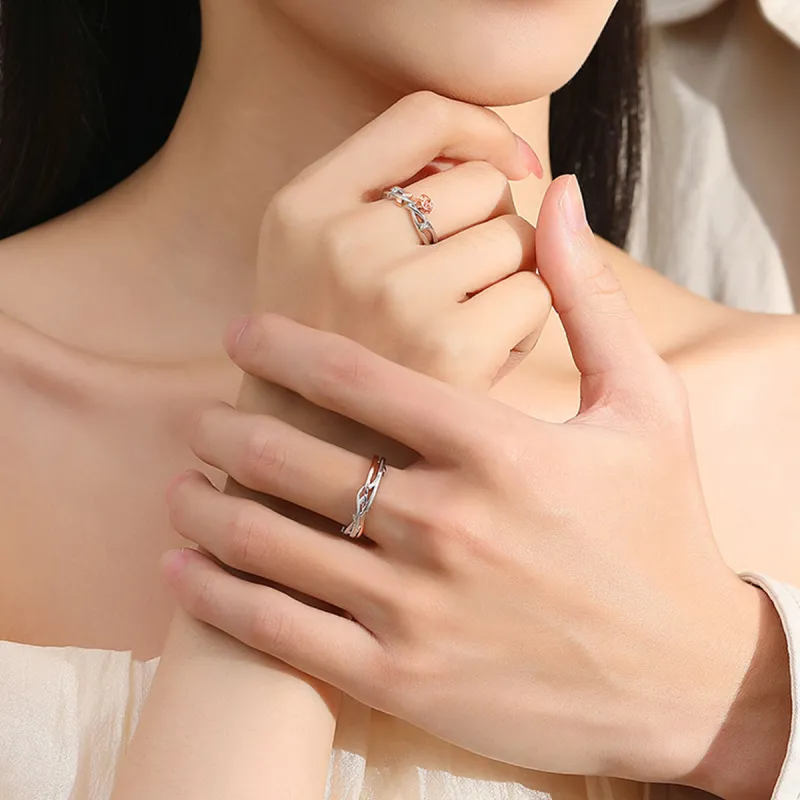 MGS S999 Fine Silver Rings Unisex-5